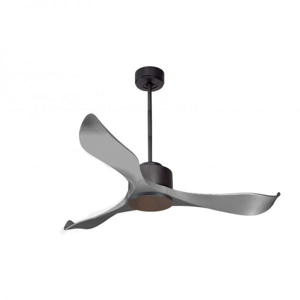 VENTILATEUR de plafond réversible, thermostaté, lumineux, silencieux à télécommande. – Image 2