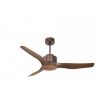 VENTILATEUR de plafond réversible, thermostaté, lumineux, silencieux à télécommande. – Image 4