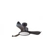 VENTILATEUR de plafond réversible, thermostaté, lumineux, silencieux à télécommande. – Image 16