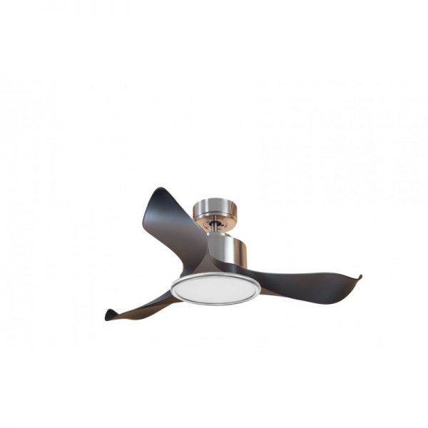 VENTILATEUR de plafond réversible, thermostaté, lumineux, silencieux à télécommande. – Image 16