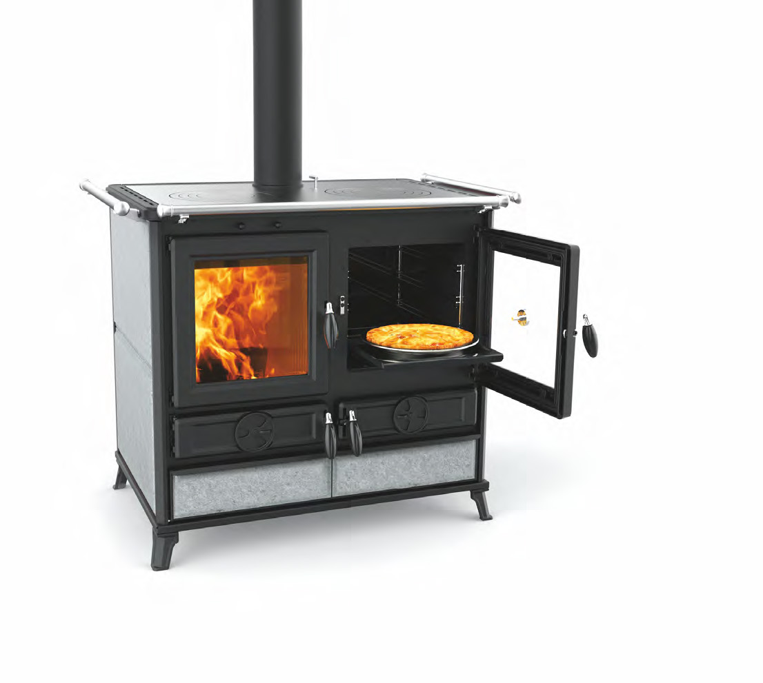 Cuisinière à bois Violetta Thermorossi – Image 3