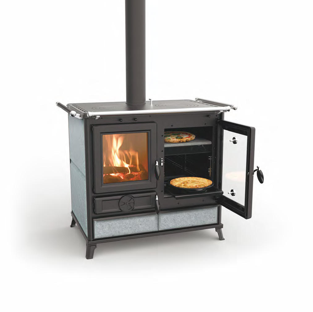 Cuisinière à bois Violetta Thermorossi – Image 2